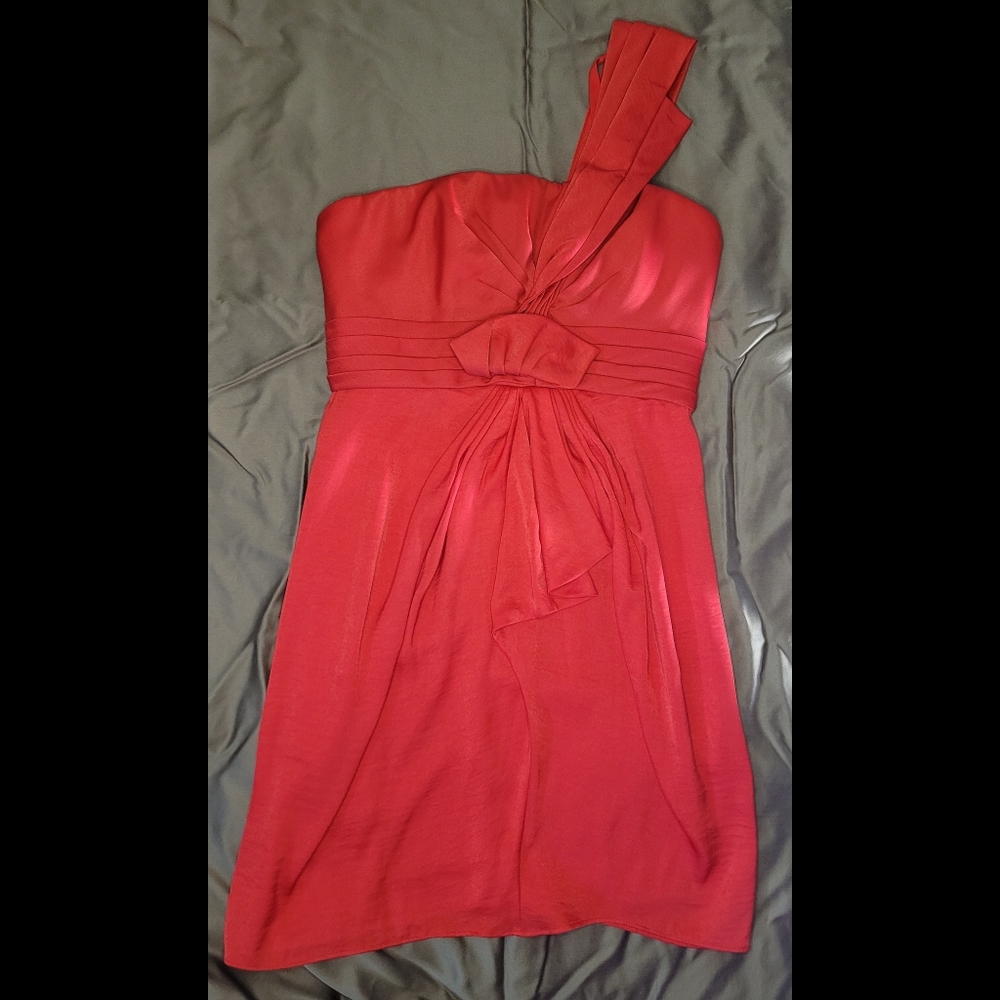 BCBGMaxAzria Red dress. Size 8. Worn once.